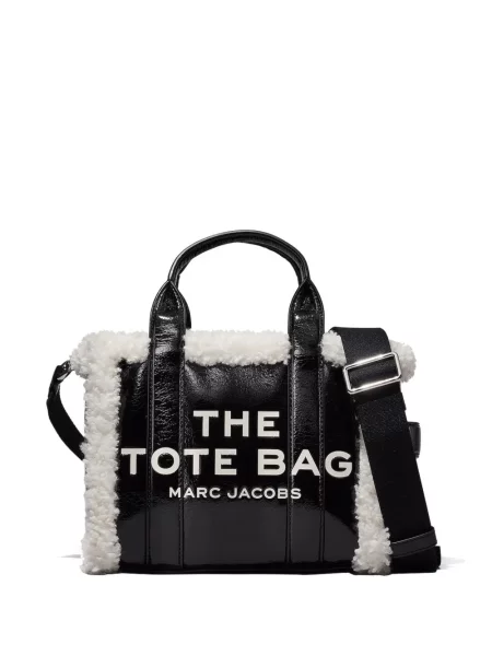 Geantă shopper Marc Jacobs din piele negru