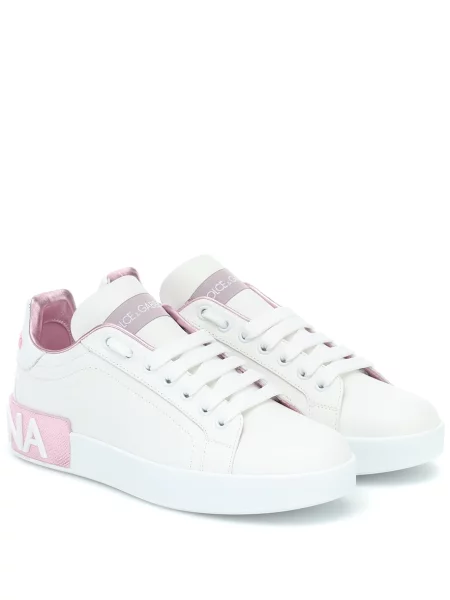 Sneakerși Dolce&gabbana din piele alb