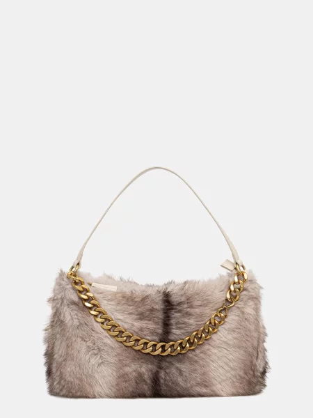 Geanta hobo Twinset bej