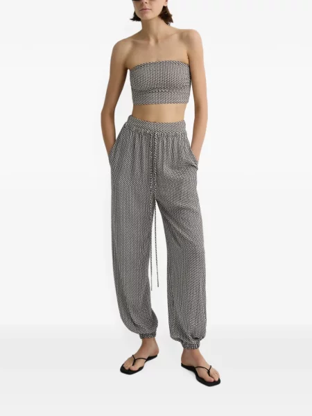 Pantaloni Bondi Born cu buline alb
