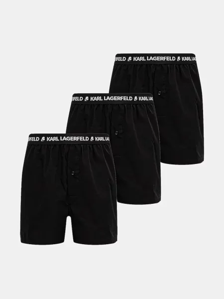 Karl Lagerfeld Boxerky / biela čierna