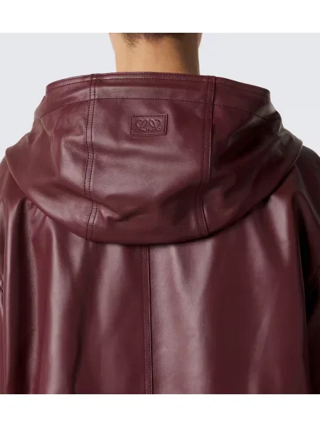 Geanta de piele Loewe cu glugă