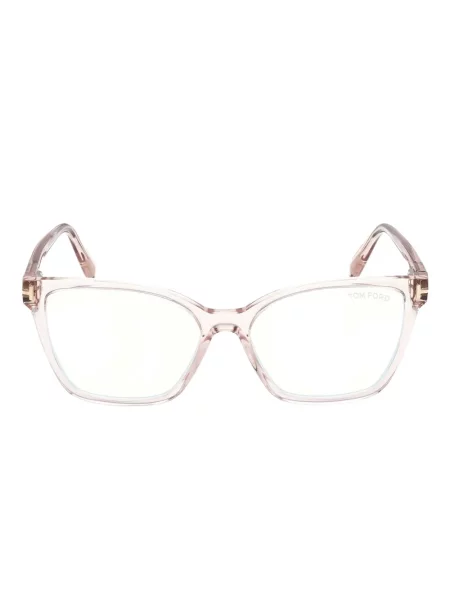 Ochelari de soare dreptunghiulari Tom Ford Eyewear roz