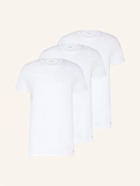 Krátké tričko Calvin Klein Underwear s krátkými rukávy bílé