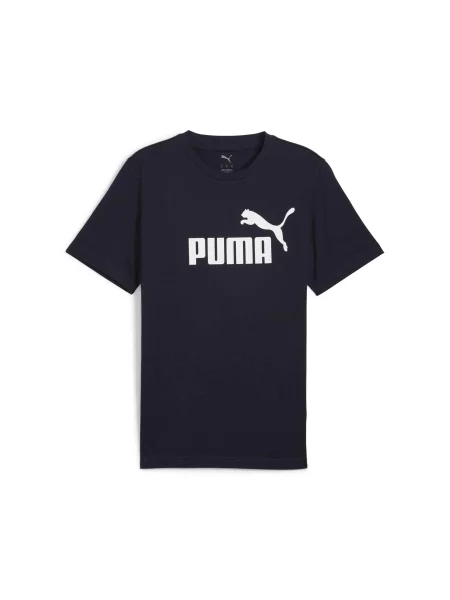 Футболка PUMA Ess No. 1 Logo Tee комбінований верх синій