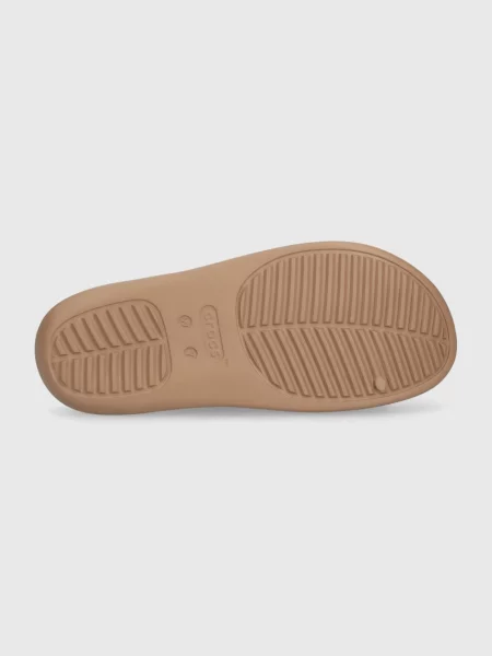 Шлепанцы Crocs на платформе с ремешками