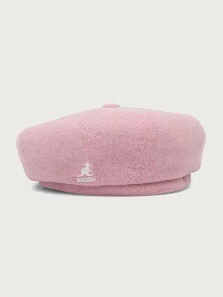 Czapka Kangol wełniana różowa