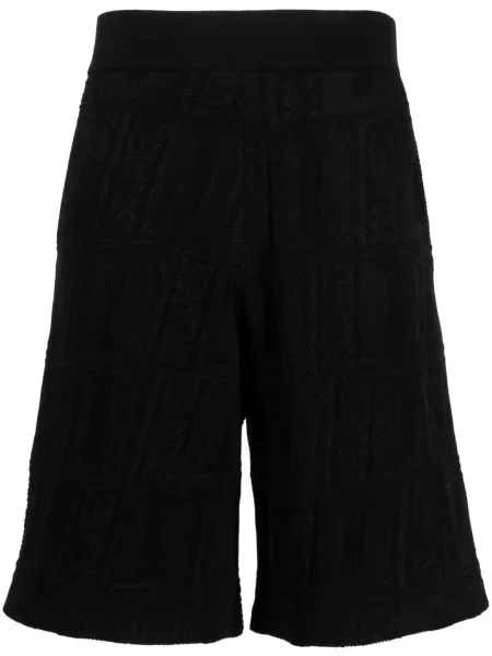 Pantaloni scurți Dsquared2 cu imagine negru