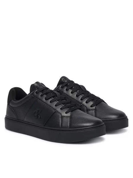 Sneakersy Calvin Klein Classic Cups Laceup Band Wl čierna
