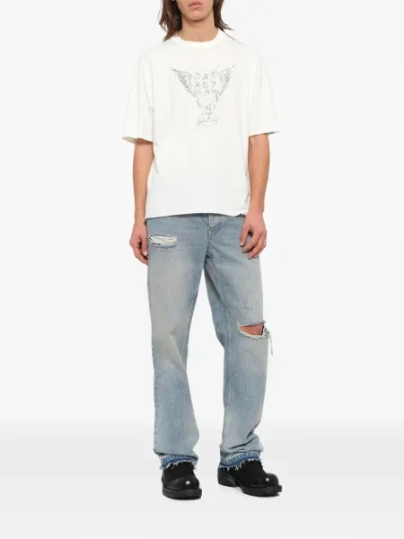 Tricou Represent alb