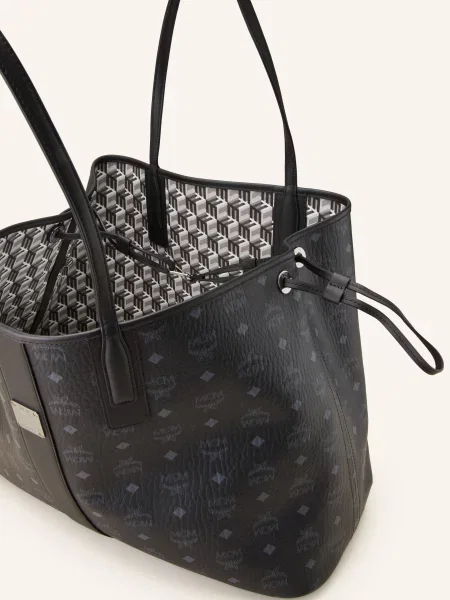 Shopper kabelka Mcm černá