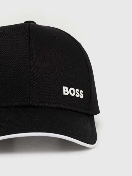 Кепка Boss Green с принтом черная