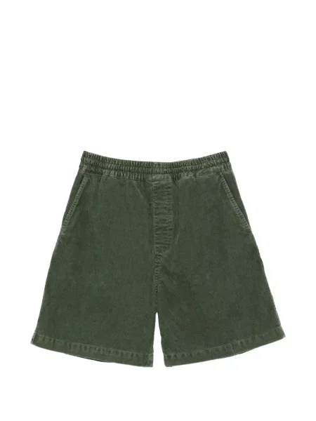 Pantaloni scurți Carhartt Wip de catifea cord verde