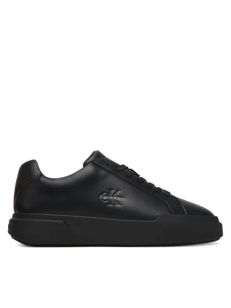 Calvin Klein Сникърси Chunky Cupsole Laceup Lth черен