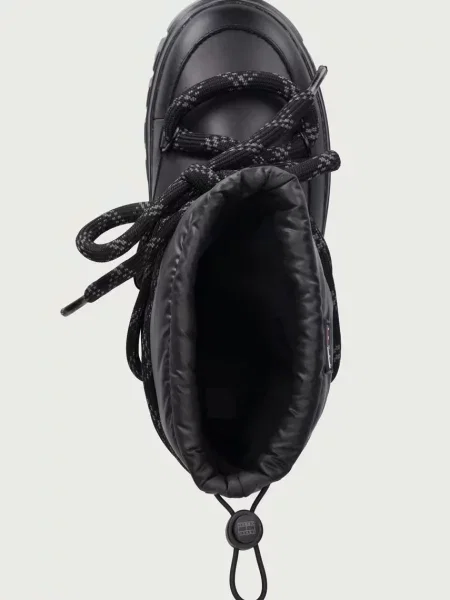 Tommy Jeans TJW PLATFORM NYLON SNOWBOOT WL апрески дамски черно