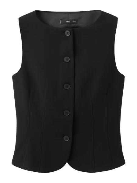 MANGO Vestă de costum AVAY' negru