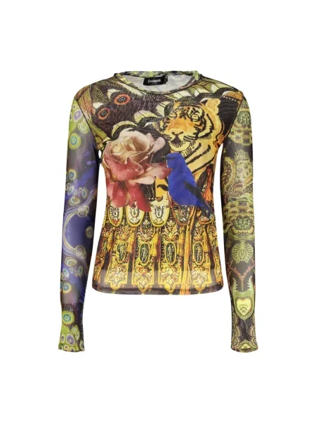 Top Desigual żółty
