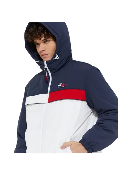 Kurtka jeansowa Tommy Jeans biała