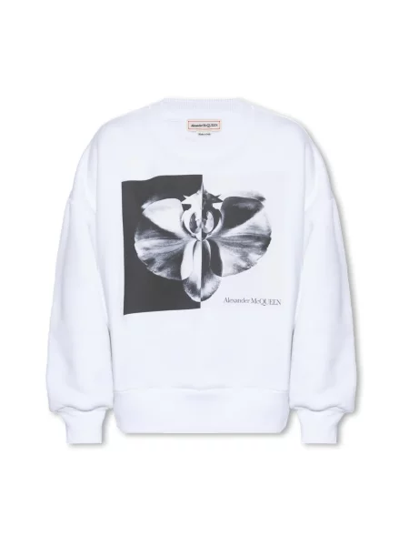 Bluza Alexander Mcqueen biała