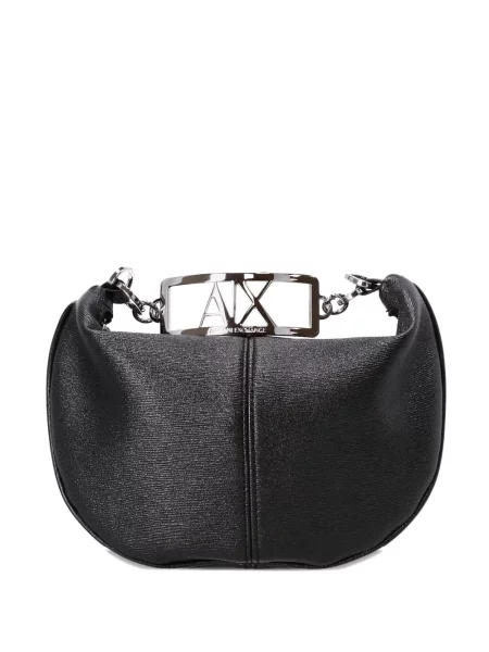 Colier Armani Exchange cu autograf negru