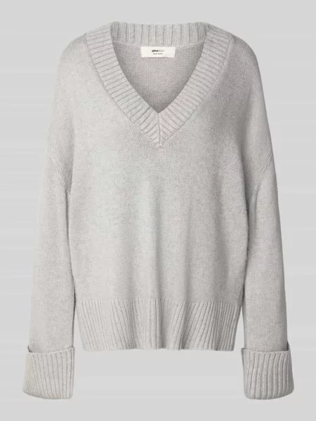 Sweter o luźnym kroju z dzianiny z dodatkiem wełny Gina Tricot