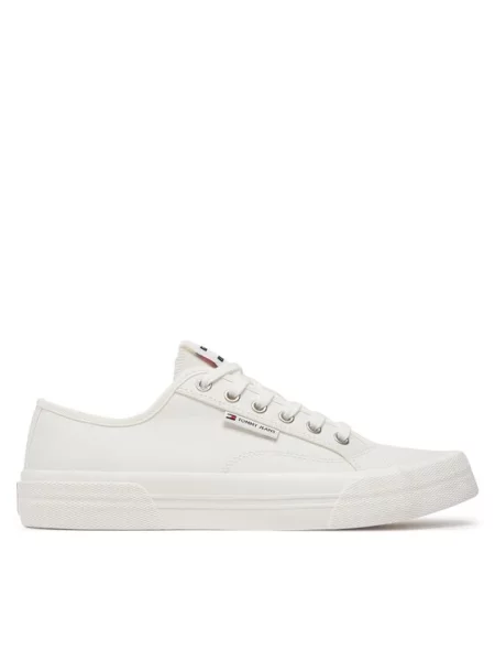 Tommy Jeans Tenis superge bela