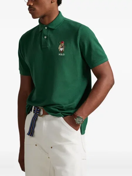 Кожени чорапи Polo Ralph Lauren с отворена пета с пейсли десен бяло