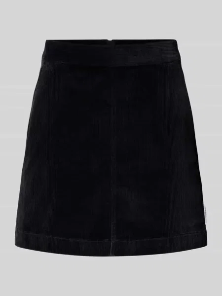 Spódnica mini o kroju regular fit z mieszanki bawełny Marc O'polo Denim czarna