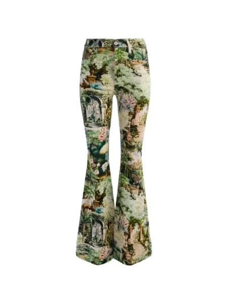 Pantaloni Alice + Olivia cu imagine evazate