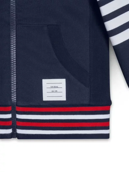 Kurtka bomber dziecięcy Thom Browne niebieski