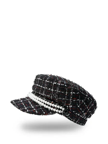 Шапка Maison Michel черно