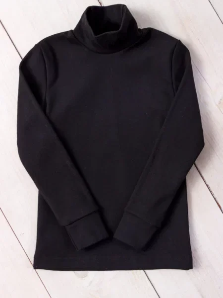 Гольф свитер носи своє черный