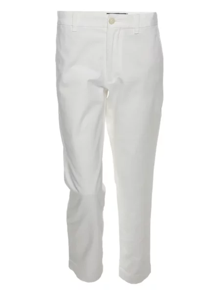 Koszula Polo Ralph Lauren koronkowa w kratkę z okrągłym dekoltem biała