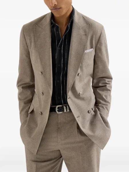 Sacou Brunello Cucinelli maro