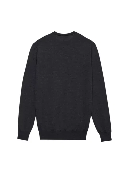Sweter Premiata wełniany szary