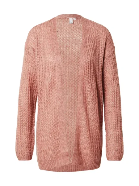 QS Geacă tricotată rosé