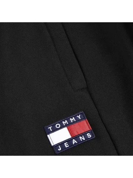 Spodnie Tommy Jeans casual czarne