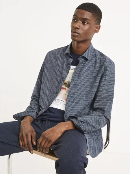 Cămașă Celio albastru