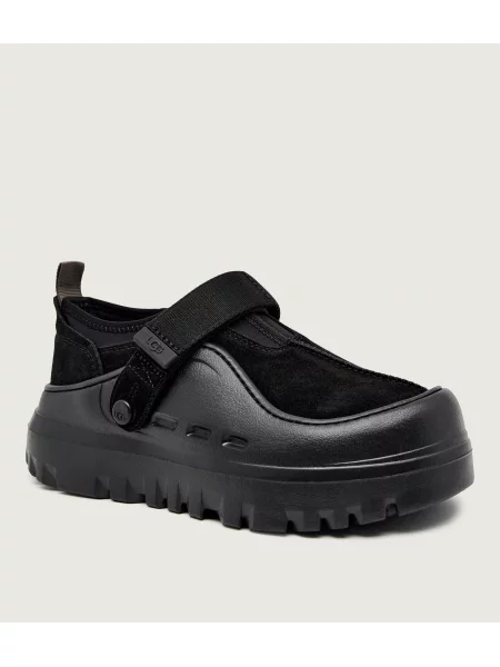 UGG Pantofi M PEAKMOD LOWCUT | piele întoarsă negru