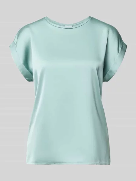 T-shirt z okrągłym dekoltem model „ELLETTE” Vila
