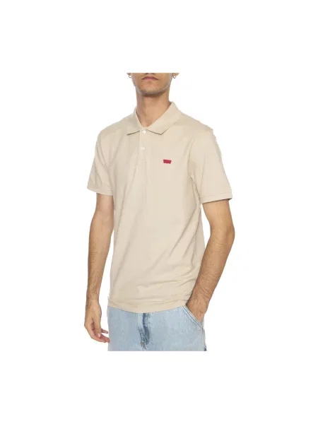 Koszulka polo Levi's beżowa