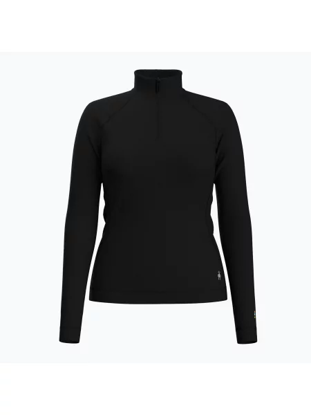 Термоактивна кофта Smartwool Classic Thermal Merino Base Layer Zip Boxed чорна