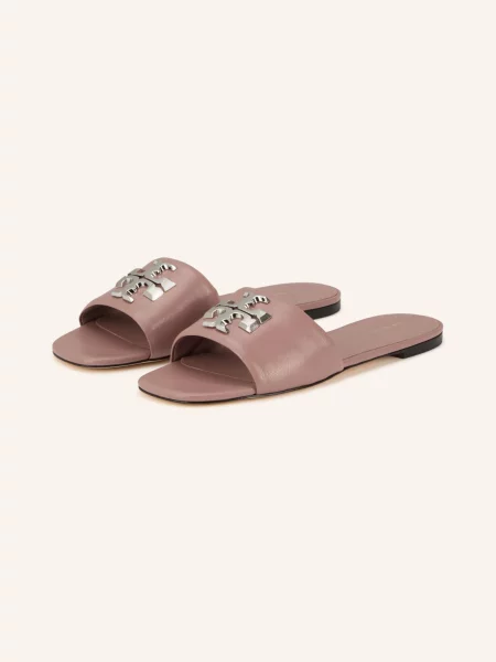 Tory Burch Klapki Eleanor rosa