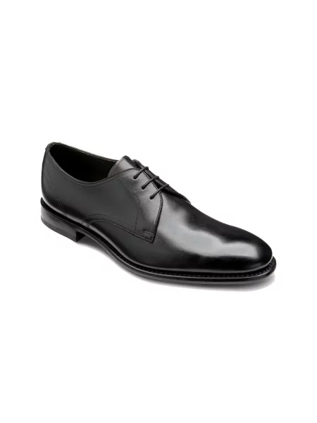 Derby Loake skórzany czarny