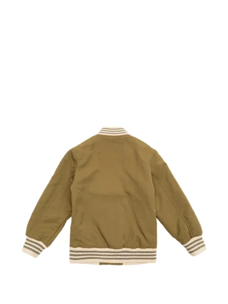 Kurtka bomber dziecięcy Golden Goose zielony