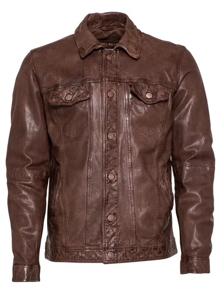 FREAKY NATION Prehodna jakna Derk' rjava