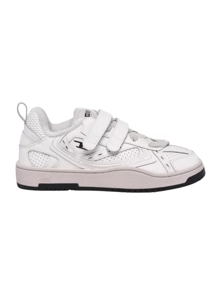 Sneakersy Diesel skórzane białe