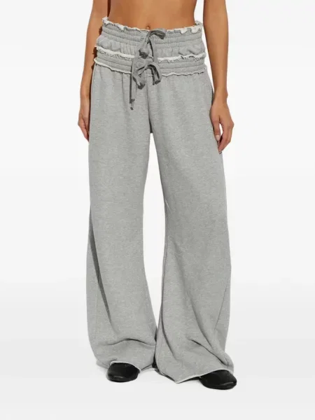 Pantaloni Adidas alergare gri