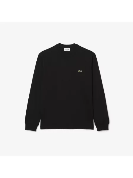Lacoste Koszulka Z Długim Rękawem czarna