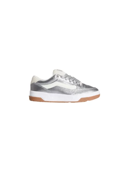 Sneakersy Vans sznurowane zamszowe szare
